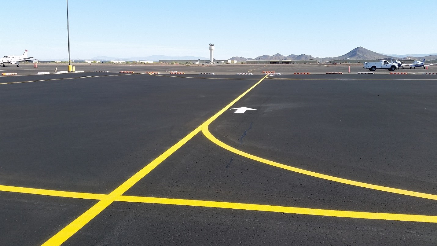 Airport Pavement Markings - Falcon Contracting